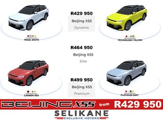 BAIC X55 New vehicle for sale
